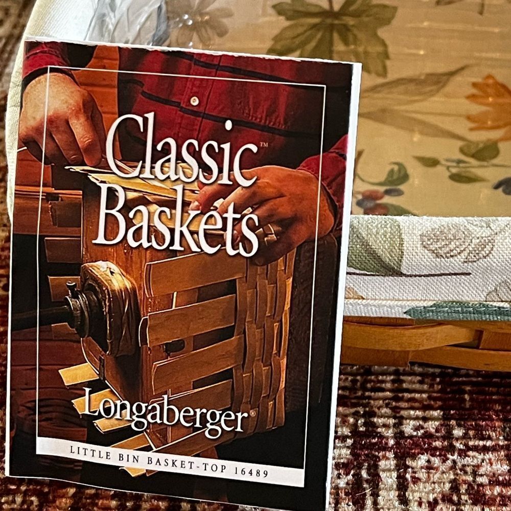 Longaberger 2000 Little Bin Basket - Picture 11 of 13